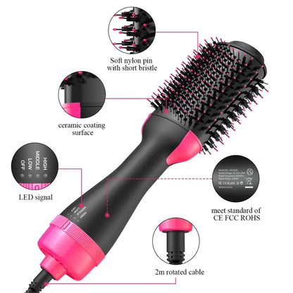 3-in-1 Automatic Hair Straightening Comb with Ions